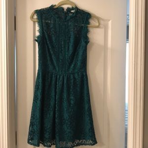 Lace teal/green dress